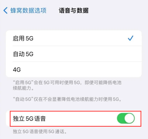 称多苹果14维修分享iPhone 14 Pro如何开启VoNR 