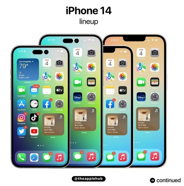 称多苹果14维修分享iPhone 14全家福 