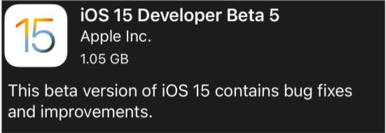 称多苹果手机维修分享如何升级到iOS15.0 beta5 